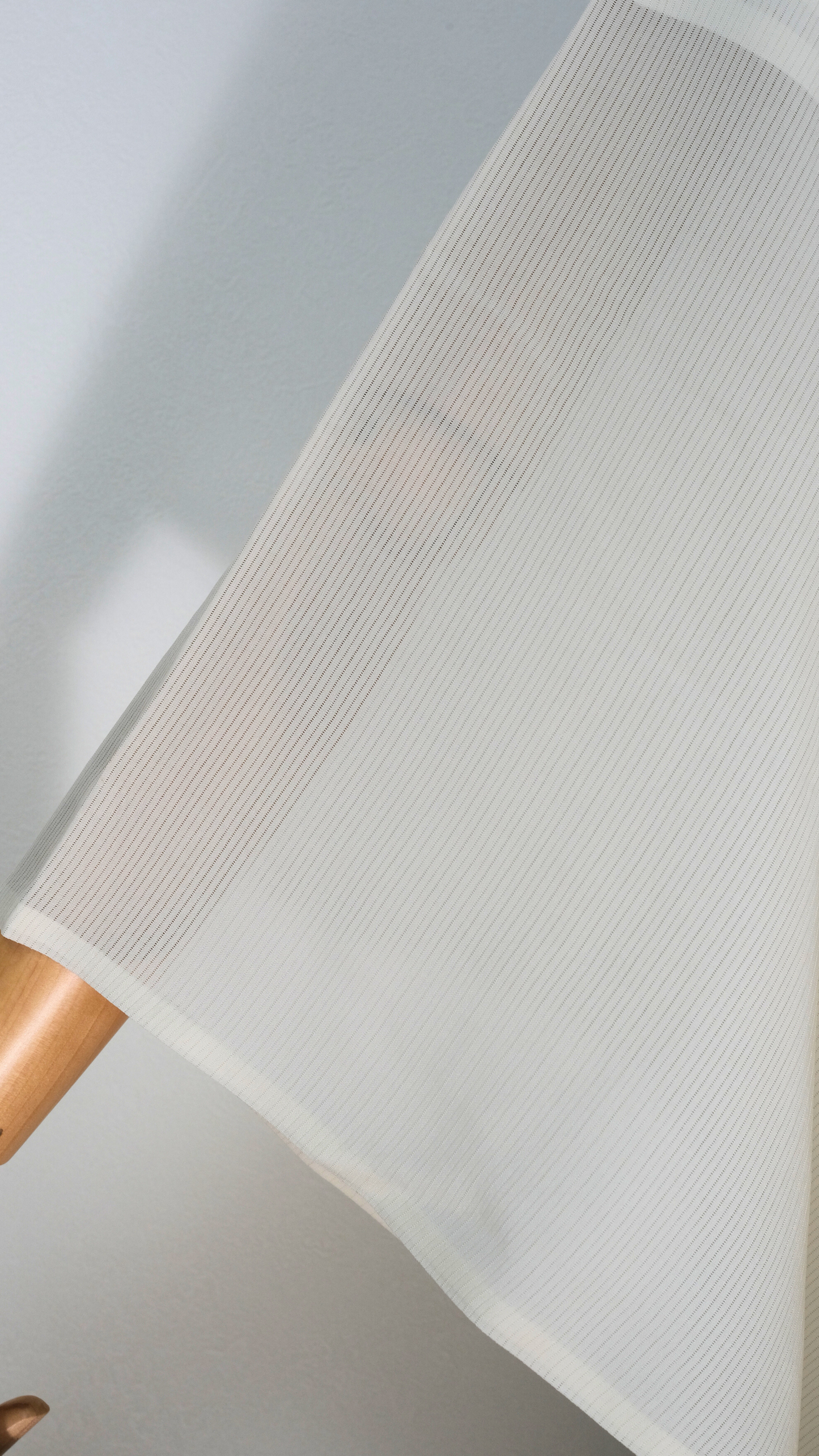 Винтидж лек, прозрачен Nagajuban в цвят слонова кост