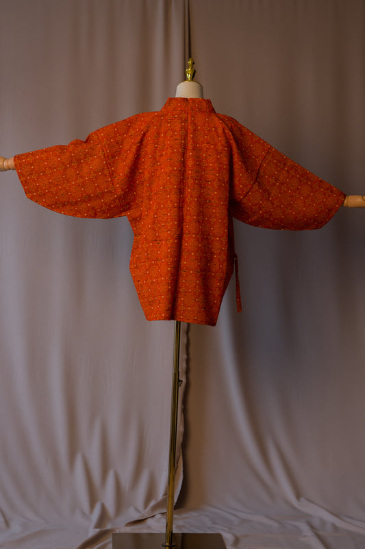 Vintage Orange Dochugi Haori
