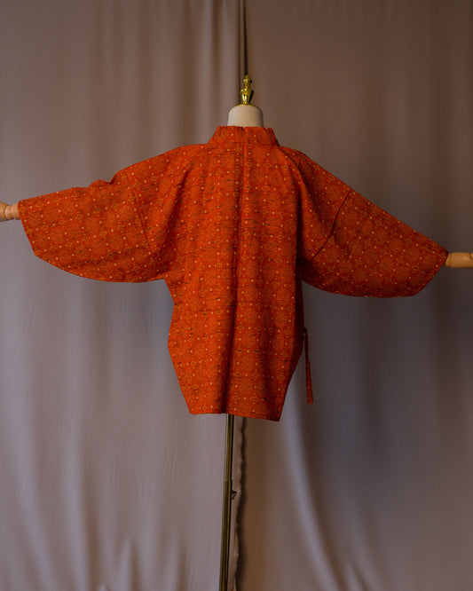 Vintage Orange Dochugi Haori