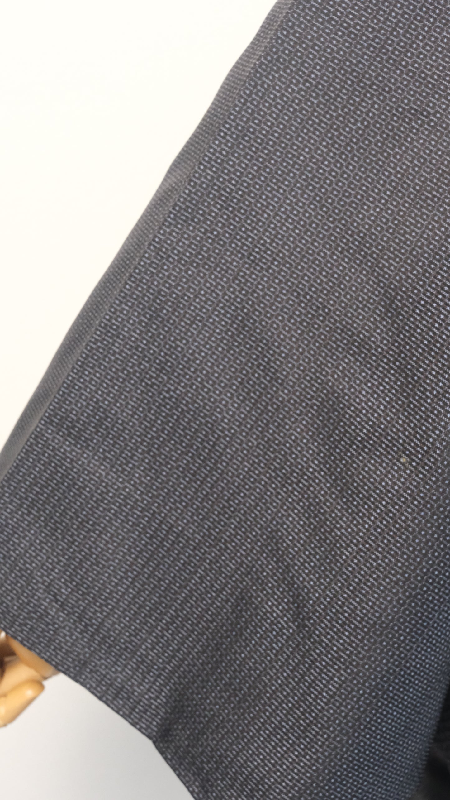 Indigo Haori with Hawk and Pine Tree Painting (For Men)