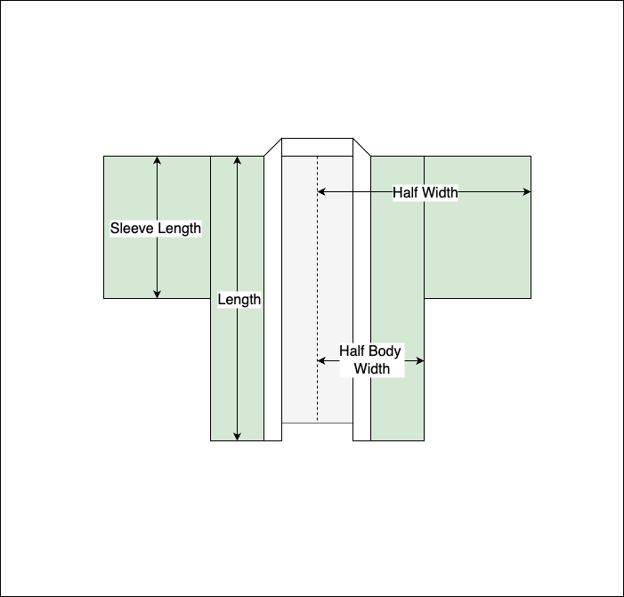 Red & Black Shibori Haori with Floral Lining