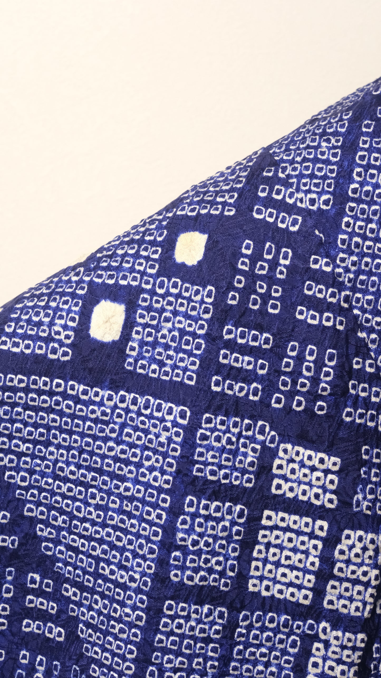 Indigo Geometric Shibori Haori