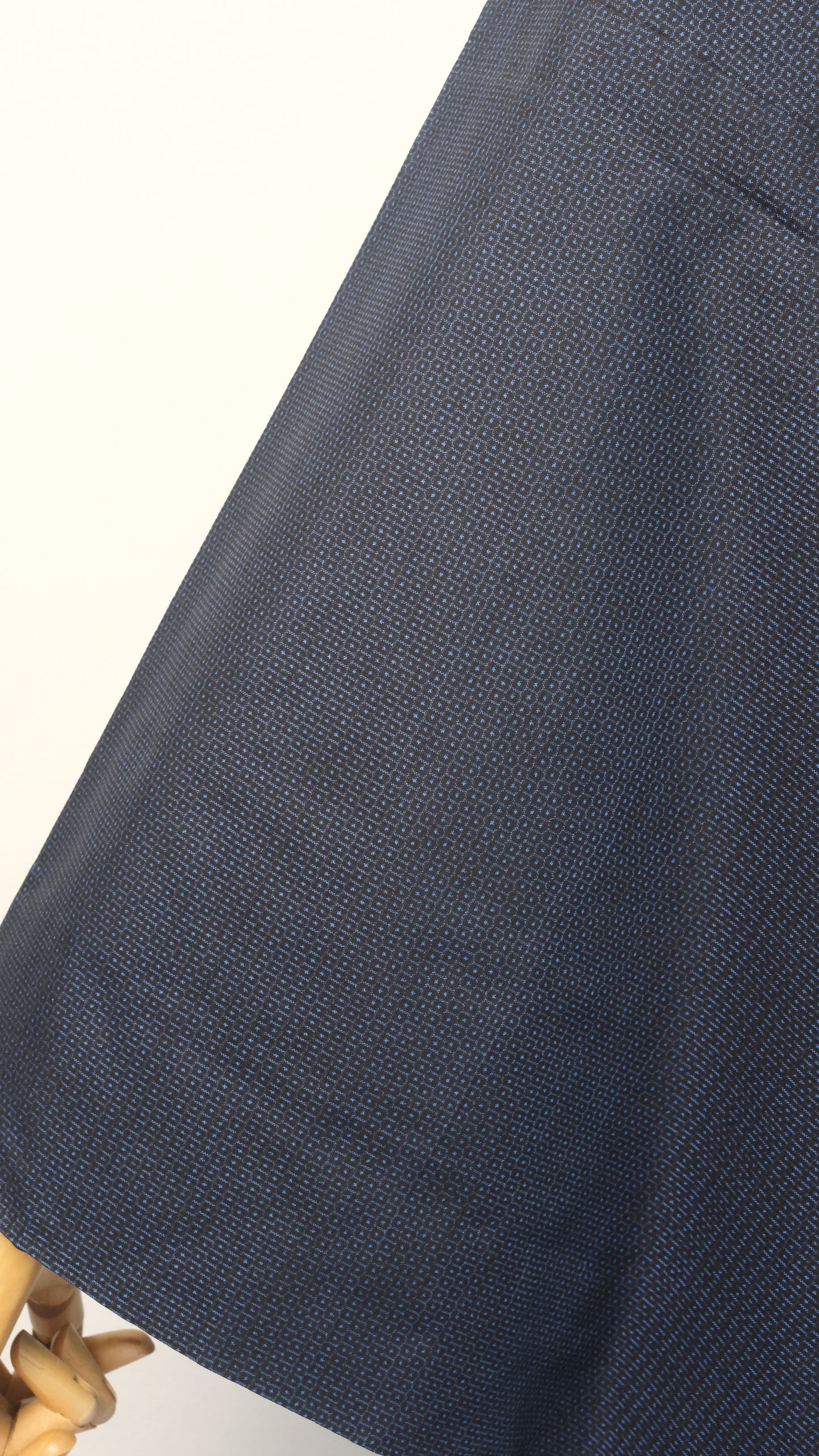 Indigo Haori with Hawk & Mt. Fuji Inner Design (For Men)