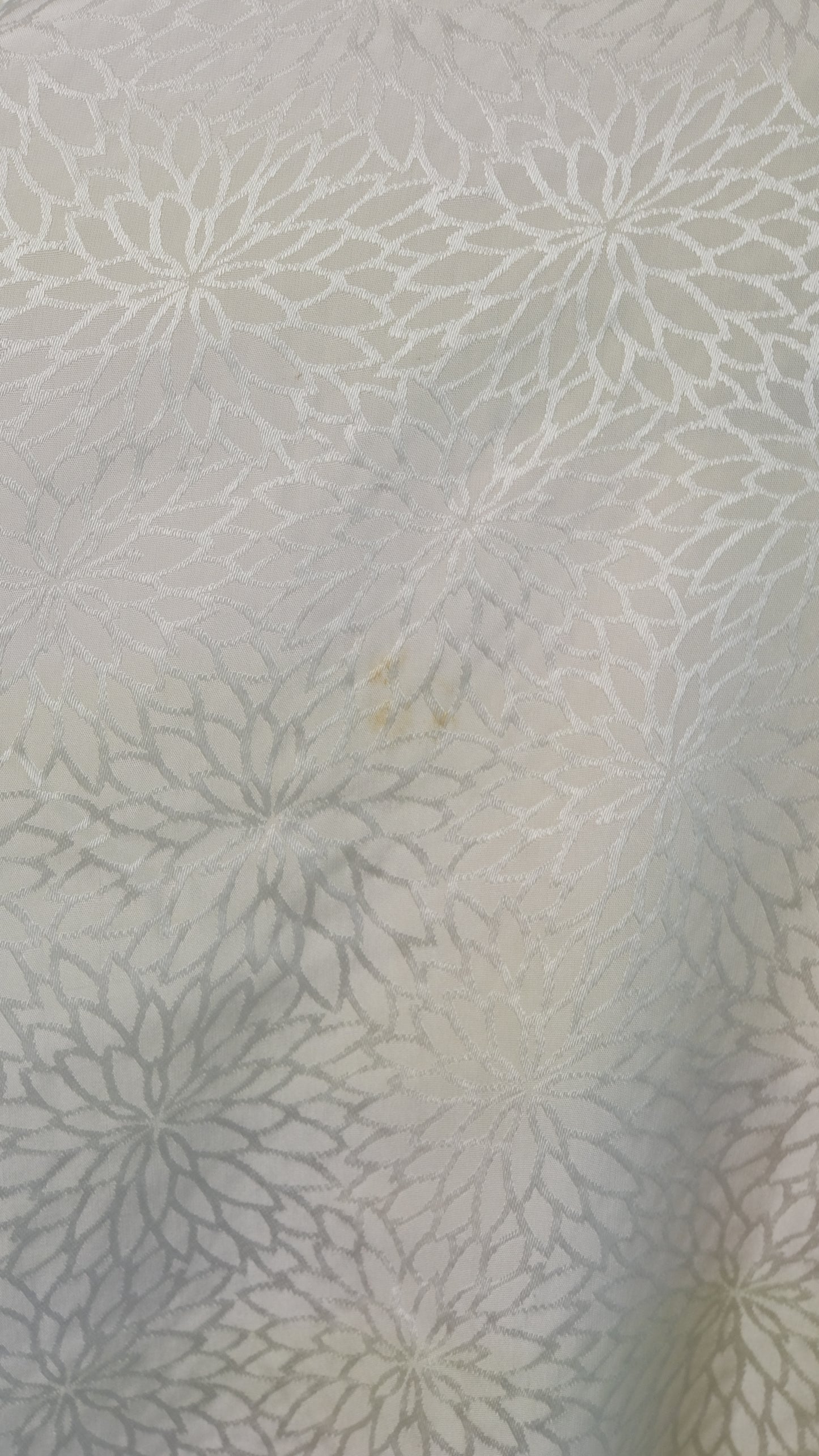 Peach Shibori Haori with Bold Brushstroke Motif