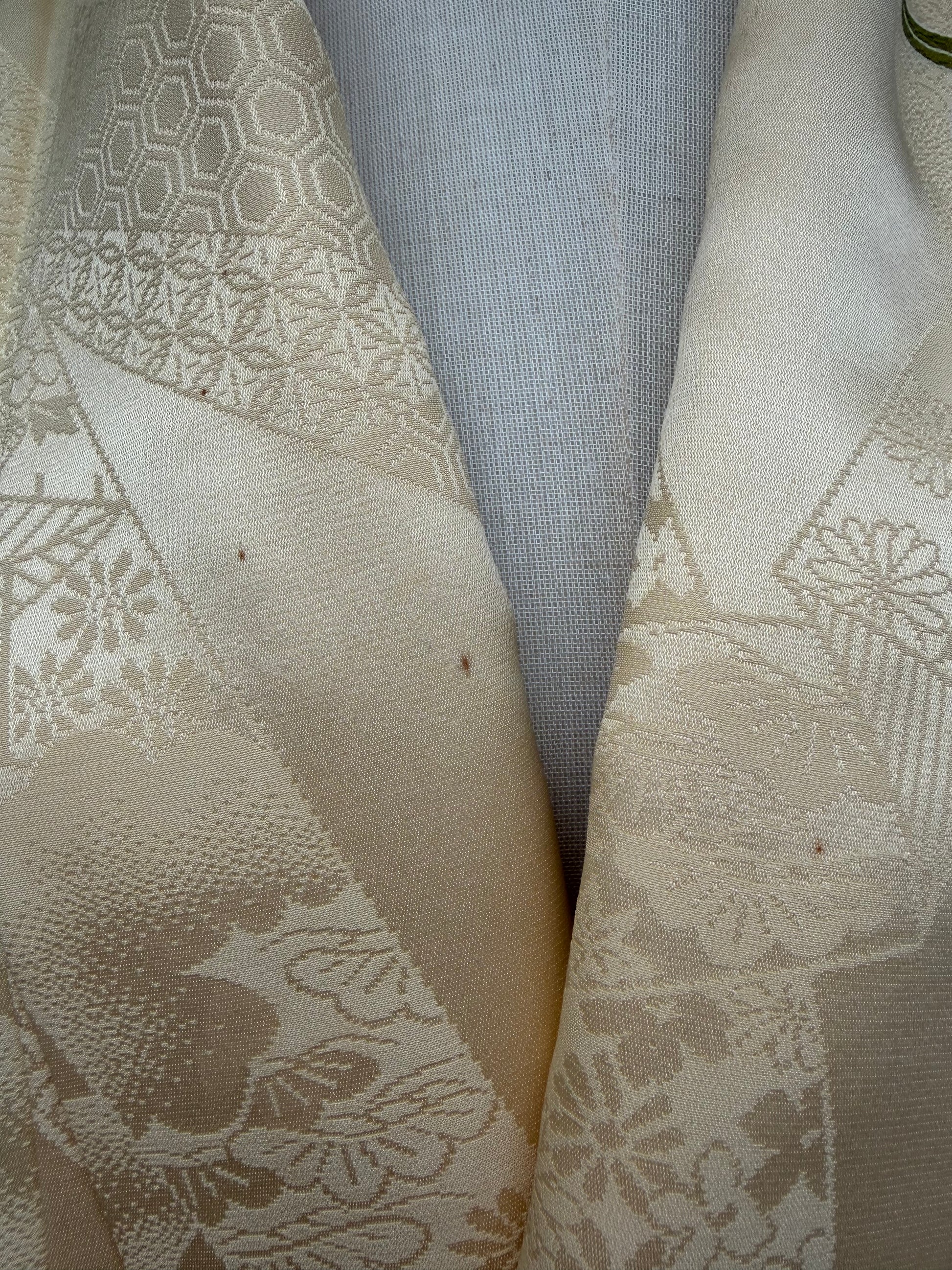 Detail of the furisode pattern